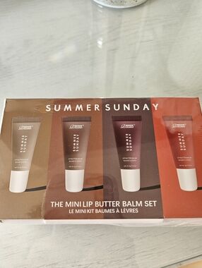 Summer Sunday The Mini Lip Butter Balm Set - Neutral to Warm Shades